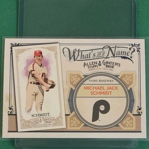 Mike Schmidt #WIN50 2012 Topps Allen & Ginter Baseball Trading Card